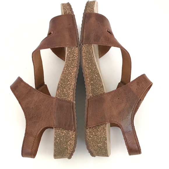 JOSEPH SEIBEL Tonga 25 Leather Comfort Sandal Women’s Size EU 39 US 8 8.5 - Picture 9 of 16